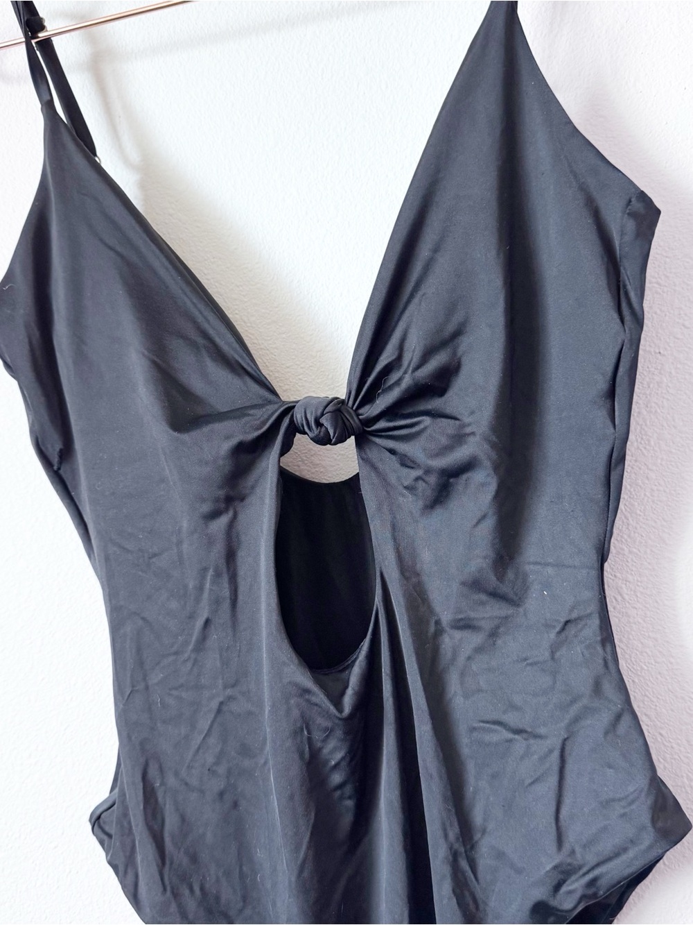 Andie Black One-Piece Cutout Swimsuit - Picture 4 of 11